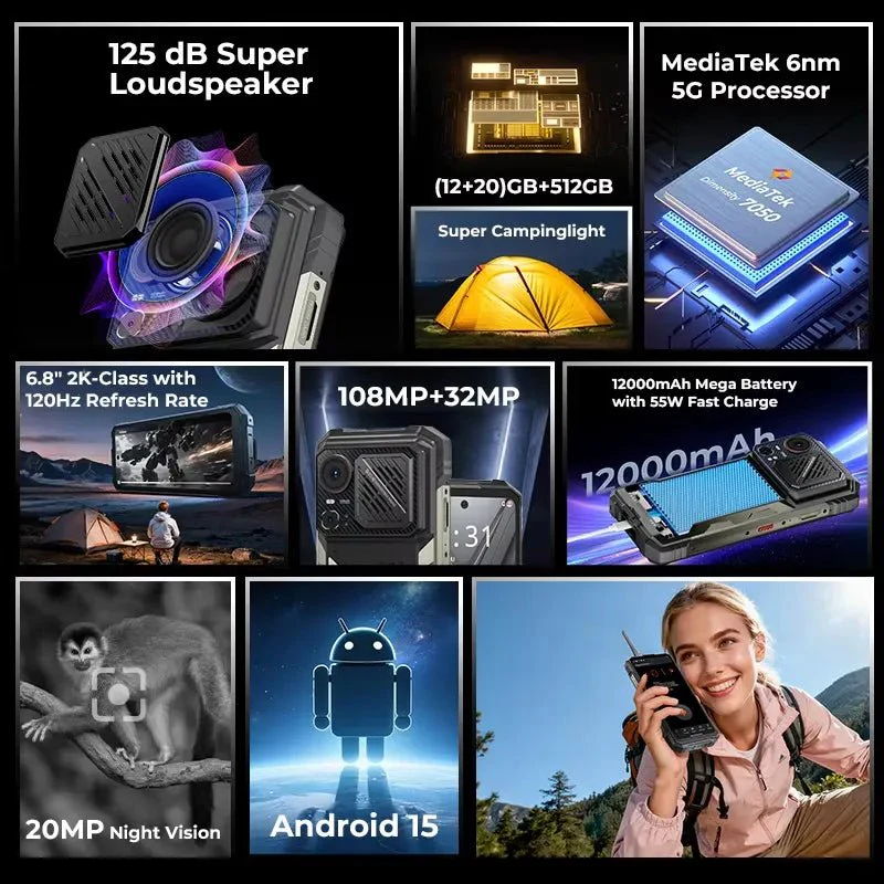 HOTWAV Hyper 8 Pro Rugged Phone - Image 4