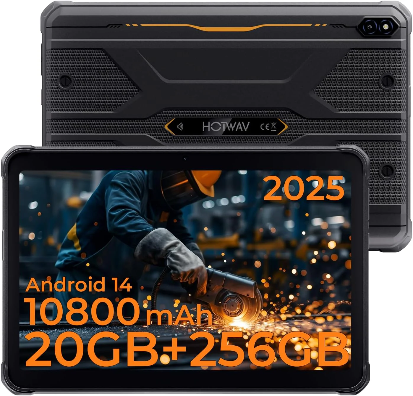 HOTWAV R10 Pro Rugged Tablet - Image 3