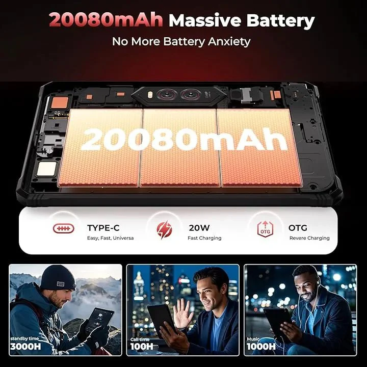 HOTWAV R9 Plus Rugged Tablet - Image 3
