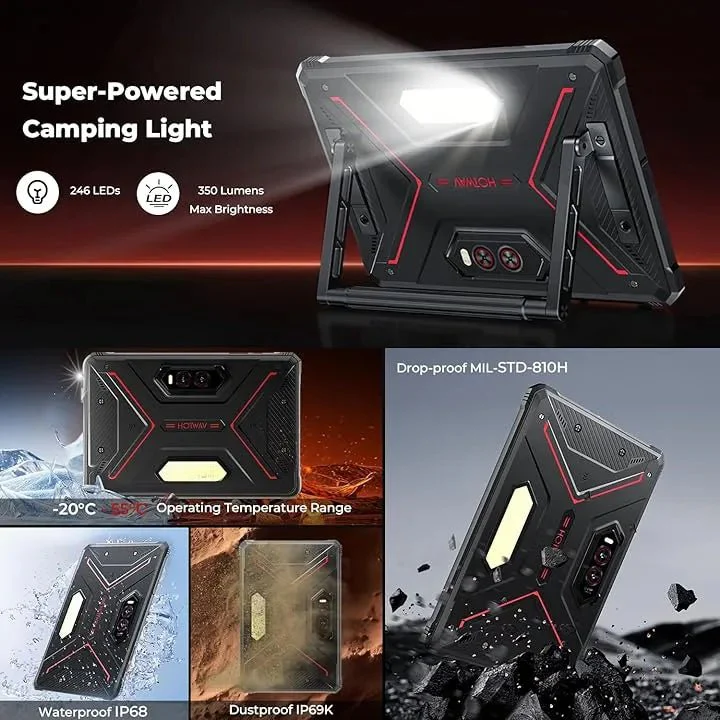 HOTWAV R9 Plus Rugged Tablet - Image 4