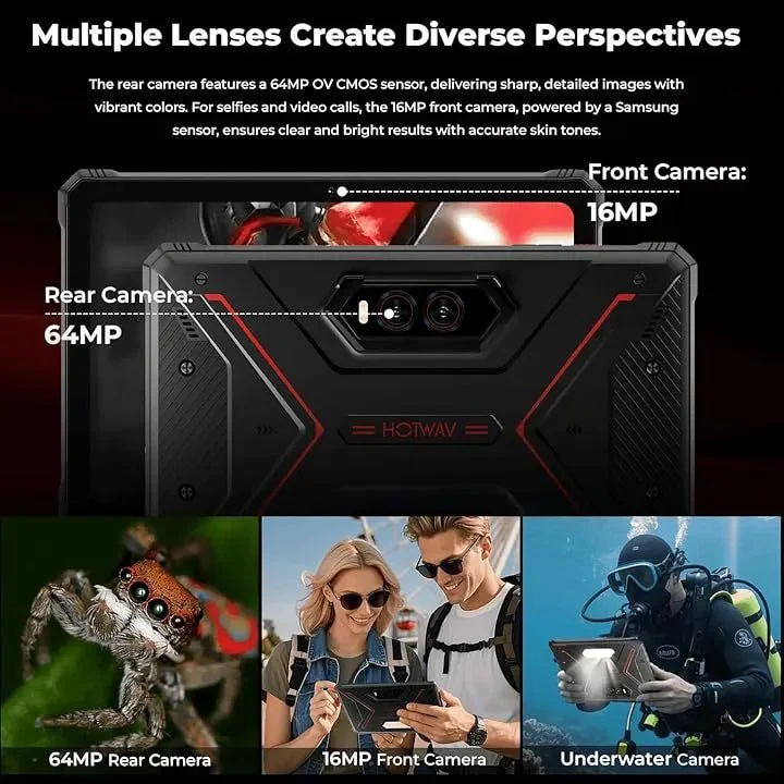 HOTWAV R9 Plus Rugged Tablet - Image 6