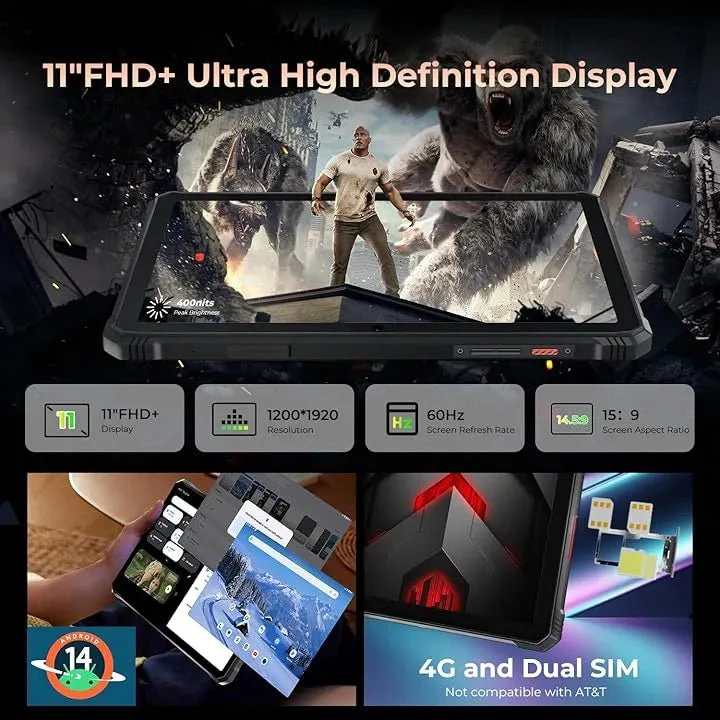 HOTWAV R9 Pro Rugged Tablet - Image 7